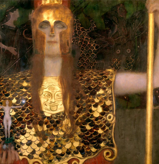 Gustav Klimt Pallas Atena